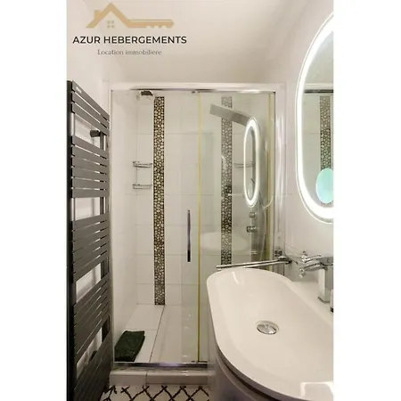 Apartament Antibes, Chemin De Vallauris, 4 Personnes Piscine Parking